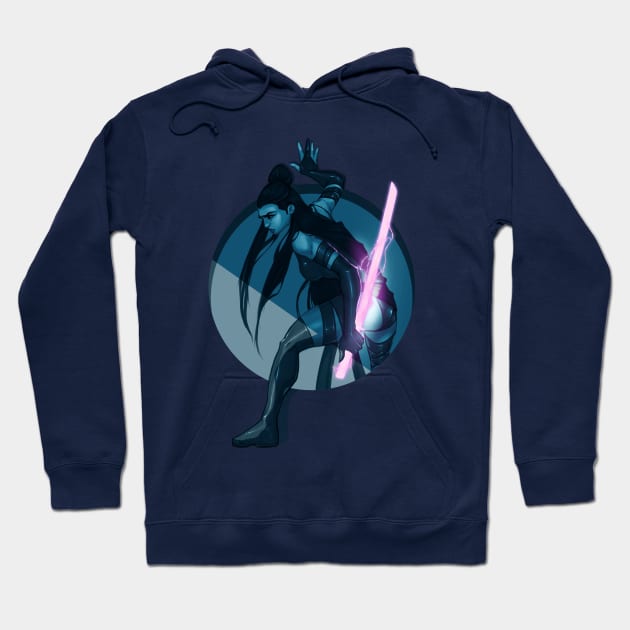 Psylocke - Night edition Hoodie by tattts